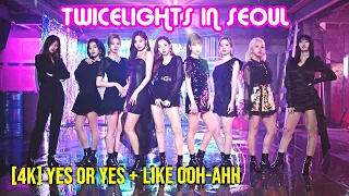 [ 4K LIVE ] TWICE - YES or YES + Like OOH-AHH [ 190525 TWICE - WORLD TOUR 2019 ]