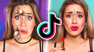 Je teste les PIRES astuces beauté Tik Tok (c'est un carnage!) | DENYZEE