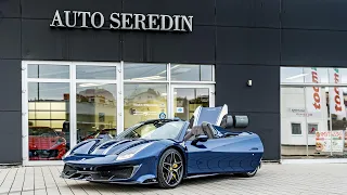 Ferrari 488 Pista Spider BLUE TOUR DE FRANCE TDF SPECIAL || By Auto Seredin Germany