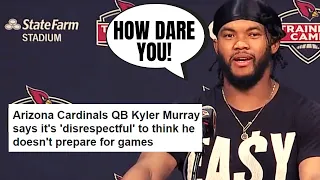 Kyler Murray SLAMS Questions About His Work Ethic After Cardinals Game Film Contract Controversy
