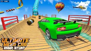 "Stunt Car Mastery: Conquer the Mega Ramp Challenge!" || #part2