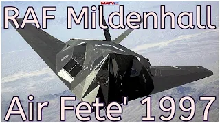 RAF Mildenhall Air Fete'  1997  | B-2 Stealth Bomber UK Debut! #mildenhall #airshow #airdisplay #b2