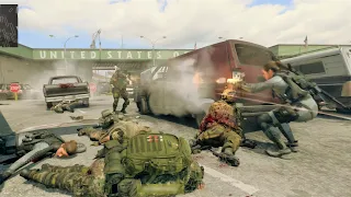 Modern Warfare II Animations and Ragdoll Physics - AI Bot Battles