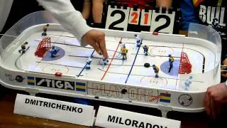 Table Hockey. Moscow Open 2013. Dmitrichenko-Miloradov. Game 4. Overtime