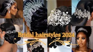 CLASSIC BRIDAL HAIRSTYLES ||2024||BRIDAL LOOK||