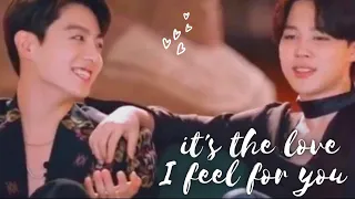 it's the love I feel for you - jimin and jungkook (jikook - kookmin) - 2020/2021 moments