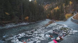 Exploring Lussier Hot Springs in BC!