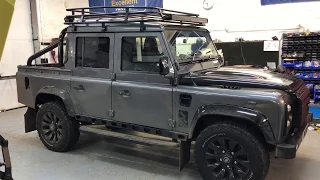 Defender 110 Truck Cab, Ultimate Audio and other Audiofile Mods.