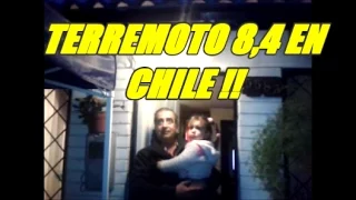 TERREMOTO 8,4 CHILE!!  16 Sept 2015