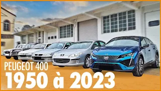 6 Générations de PEUGEOT 🇫🇷  L'héritage respecté ?! (403 404 405 406 407 408)