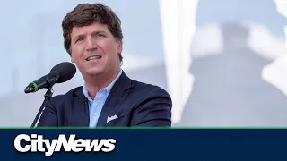 Controversial U.S. news host Tucker Carlson out at Fox News