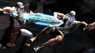 God Of War 2 Kratos Vs Zeus Final Boss Fight