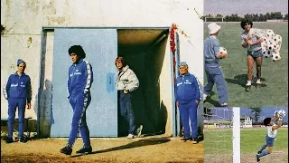 【Special】 Training with Maradona! ☆ Napoli compilation 720p