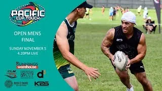 2023 Bunnings Pacific Cup Touch Tournament | Open Mens Final | Cook Islands v Samoa