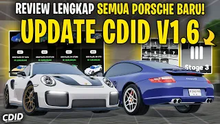 REVIEW LENGKAP SEMUA MOBIL PORSCHE BARU DI CDID UPDATE V1.6 - Car Driving Indonesia V1.6 (Roblox)