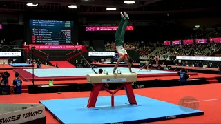 BATORI Szabolcs (HUN) - 2021 Artistic Worlds, Kitakyushu (JPN) - Qualifications Pommel Horse