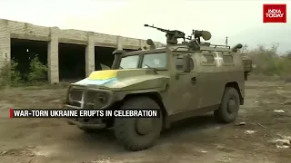 War-Torn Ukraine Erupts In Celebration As Russian Troops Retreat From Kherson