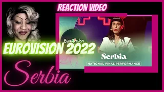 Konstrakta - In Corpore Sano - Serbia 🇷🇸 - National Final Performance - Eurovision 2022 || Reaction