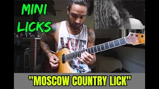 'MINI LICKS SERIES' #12 Cowboys From Hell "THE MOSCOW COUNTRY LICK" (level: beginner / intermediate)