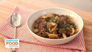 One-Pot Beef Stroganoff - Everyday Food with Sarah Carey