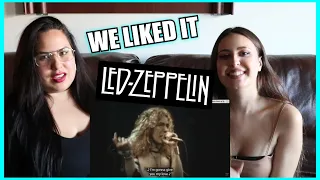 TWO SISTERS REACT To Led Zeppelin - Whole Lotta Love !!!