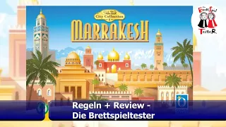 Marrakesh von Stefan Feld - Regeln + Review - Brettspiel - Die Brettspieltester