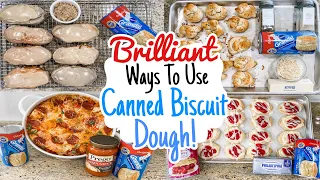 5 Amazing Ways to Use Canned Biscuit Dough | Tasty Pillsbury Biscuit Hacks | Julia Pacheco