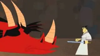 Samurai Jack - Dragon doing a fart