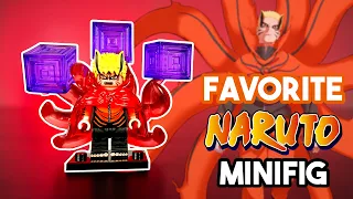 My FAVORITE 🍜 Naruto / Boruto Minifig | Baryon Mode | Custom LEGO #shorts