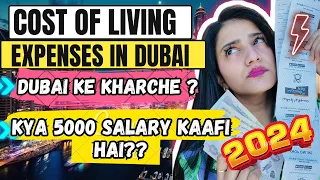 Cost Of Living Expenses In Dubai 2024 | Dubai Ke Kharche| Monthly Cost Of Living for Couple In Dubai