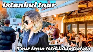 Istanbul City Walk: Exploring from Istiklal Avenue to Galata Tower