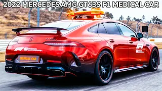 2022 Mercedes AMG GT 63 S Official Formula 1 Medical Car