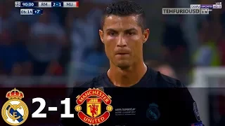 Реал Мадрид Манчестер Юнайтед 2:1   (ОБЗОР МАТЧА) СуперКубок УЕФА 2017 18 HD