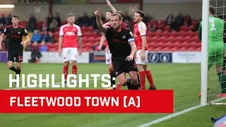 Highlights: Fleetwood v Sunderland