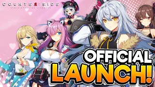 COUNTER: SIDE (KR) | Official Launch Gameplay!