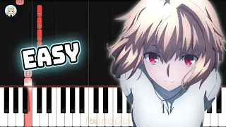 Tsukihime Remake OP - "Seimeisen" - EASY Piano Tutorial & Sheet Music