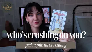 Pick A Card Who Has a Crush on You? ❤️‍🔥😳•Highly Detailed Tarot Reading•Reveal Your Secret Admirer!🦋