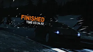 NFS The Run World Record - Mont Blanc 3:34.92