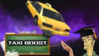 GTA Stunt School: TAXI BOOST [Lesson #5 San Andreas]