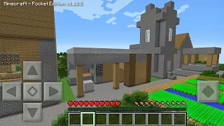 Я НАШЁЛ ГИГАНТСКУЮ ДЕРЕВНЮ В МАЙНКРАФТ ПЕ 100% троллинг ловушка minecraft pe