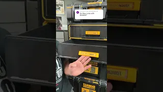 Dewalt ToughSystem 2.0 Drawers - No Dividers!