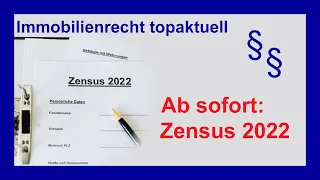 Achtung: Zensus 2022 ab sofort | Tutorial