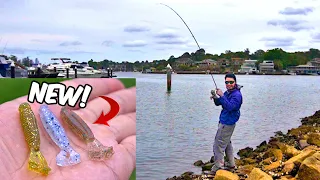 Fishing the estuary using a new lure! (Zman Micro Goat)