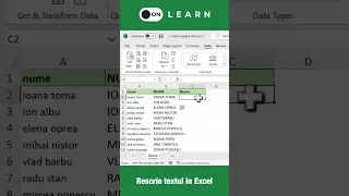 Cum sa rescrii textul în Excel (MAJUSCULE sau litere mici)