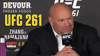 Dana White UFC 261 Press Conference | ESPN MMA