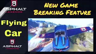 Asphalt 9 : New Game Breaking Feature | Flying Cars |