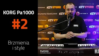 KORG Pa1000 - Style i brzmienia - Doktor KORG