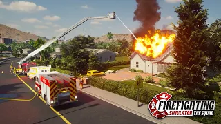 Unstable Rooftop | Firefighting Simulator: The Squad