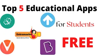 Top-5 Educational apps for Students 2020|Learning Apps in India|FREE Apps| Study with Janu