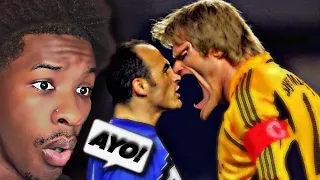 AMERICAN REACTS To OLIVER KAHN THE SCARIEST GOALKEEPER EVER
